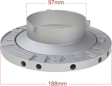 Godox Bowens Mount Softbox Speed Ring Adapter for Studio Photography Monolight Strobe Flash