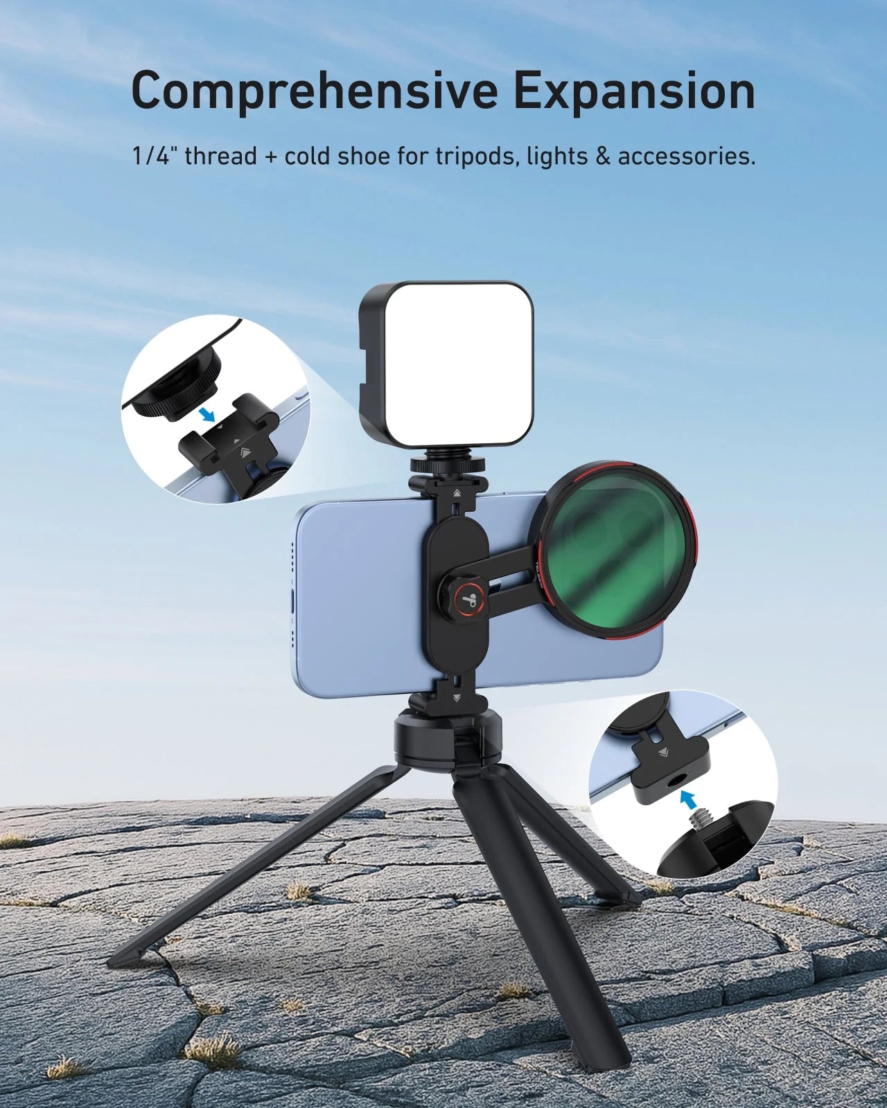 Telesin Phone Filters Mount