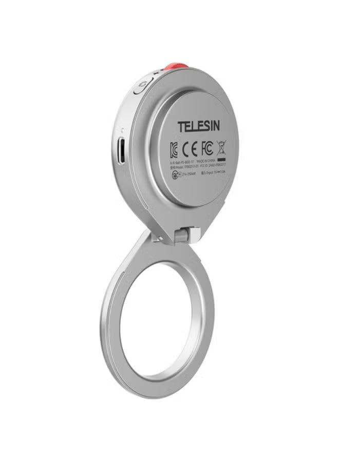 TELESIN 2 In 1 Magnetic Flashlight Selfie Light P5-BGD-17SR