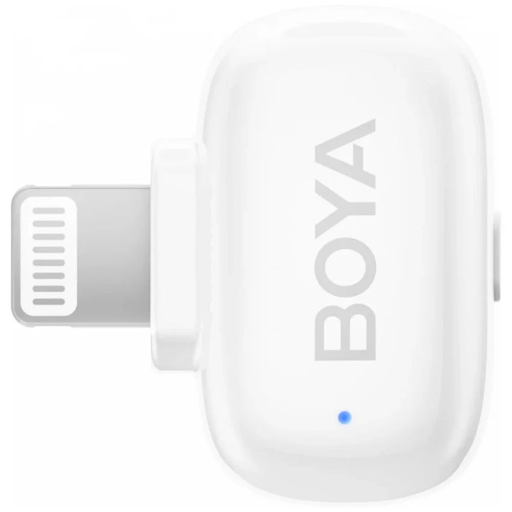 Boya Mini-13 2in1 2.4GHz Dual Channel Wireless Microphone System - White