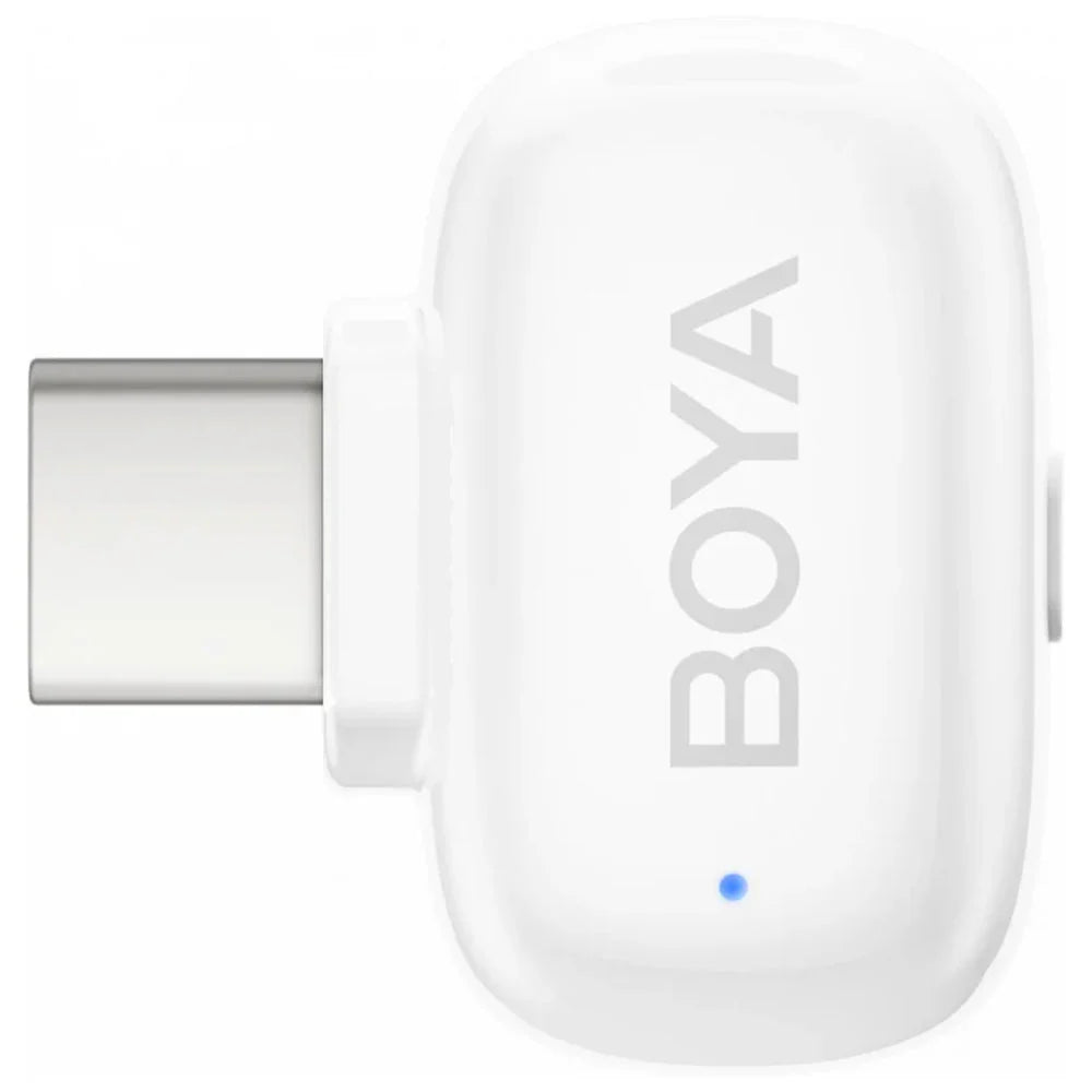 Boya Mini-13 2in1 2.4GHz Dual Channel Wireless Microphone System - White