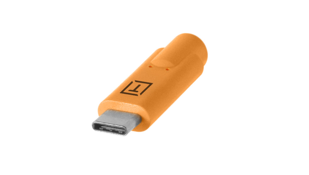 Tether Tools TetherPro USB Type-C Male to USB Type-C Male Cable (15', Orange)