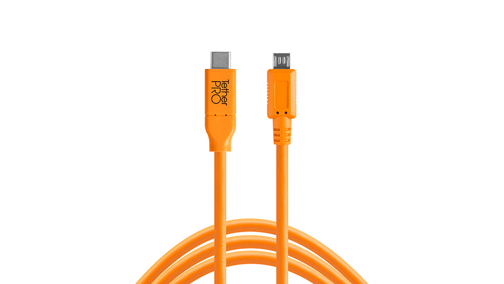 TetherPro USB-C to 2.0 Micro-B 5-Pin