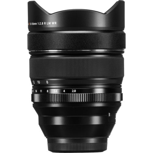 FUJIFILM XF 8-16mm f/2.8 R LM WR Lens Black