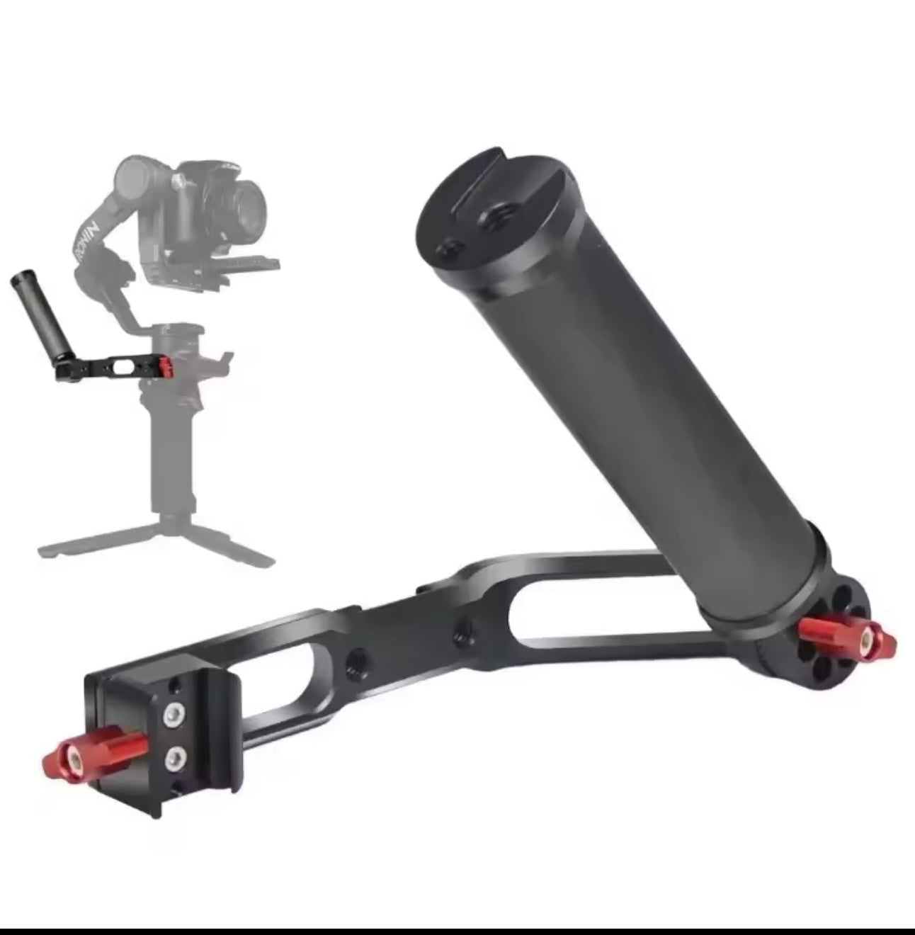 Side Handle for DJI RS2, RSC2, RS3 & RS3 Pro & Rs4 Stabilizer Gimbal with NATO Clamp & ARRI-Style