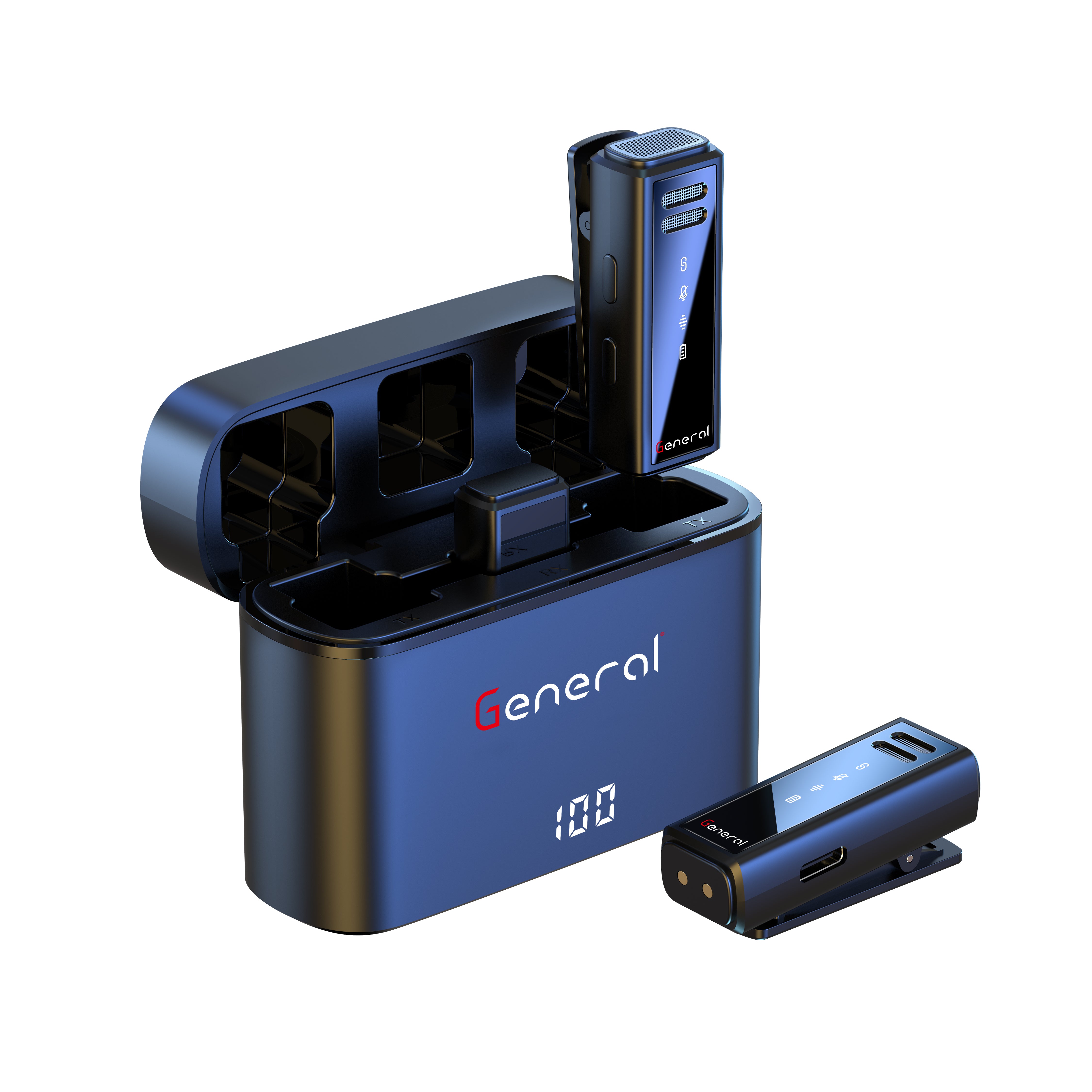 gm31 general wireless microphone iphone