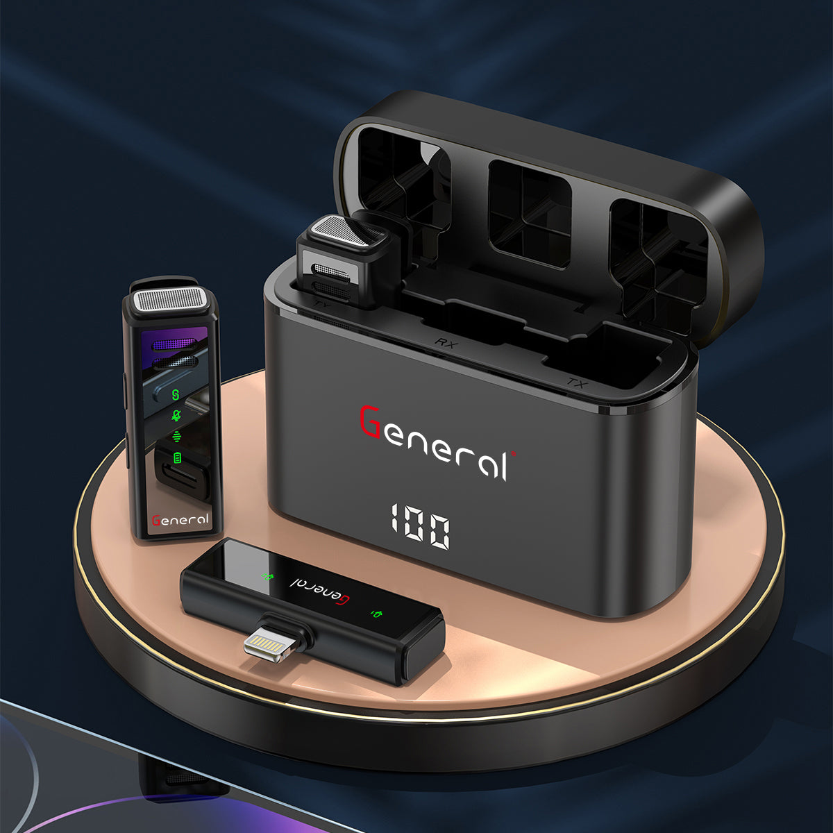 gm31 general wireless microphone iphone