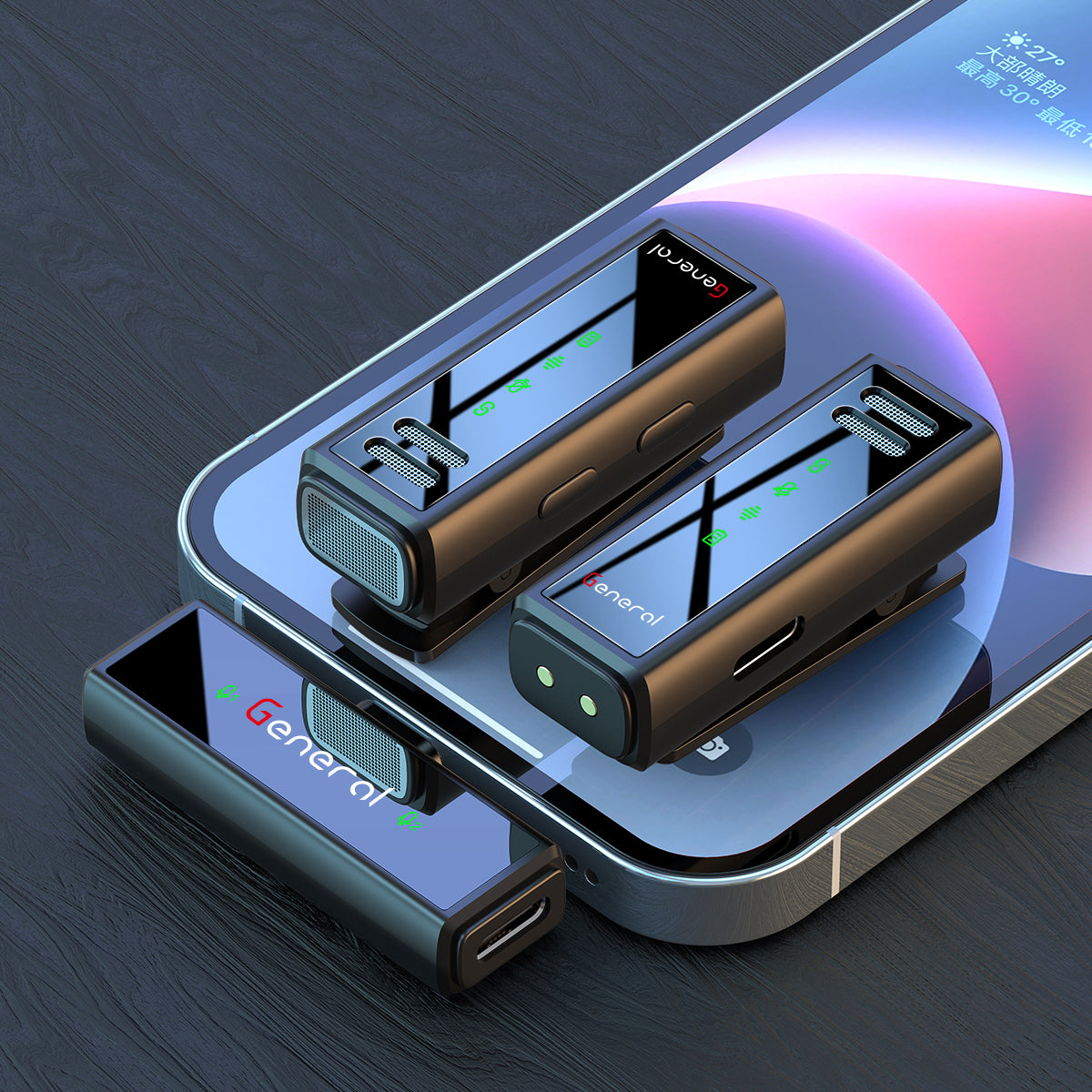gm31 general wireless microphone iphone