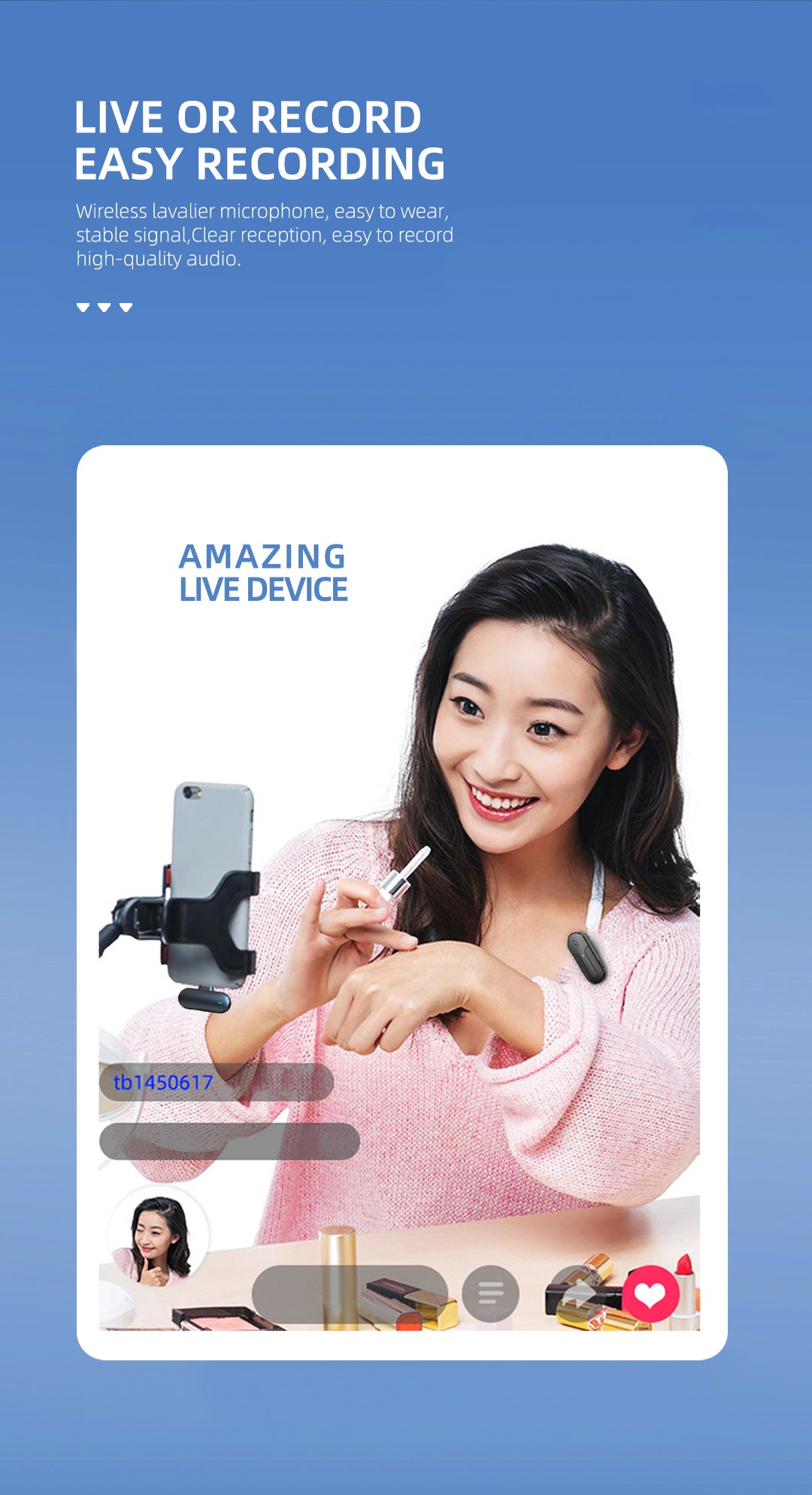 gm5 general wireless microphone type c