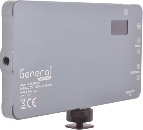 General LED36 Video Led Light 36W With Cable (Bi-Color)