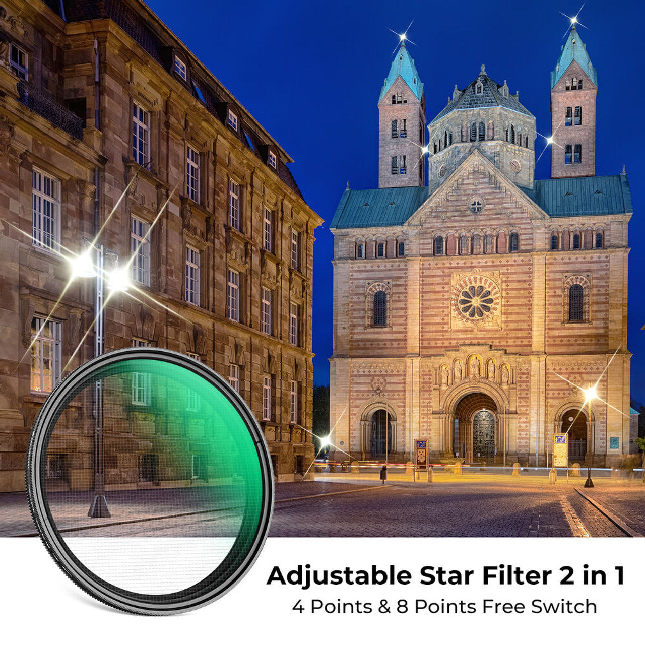 Star Filter K&F Concept Nano-C Series 4 to 8-Point
