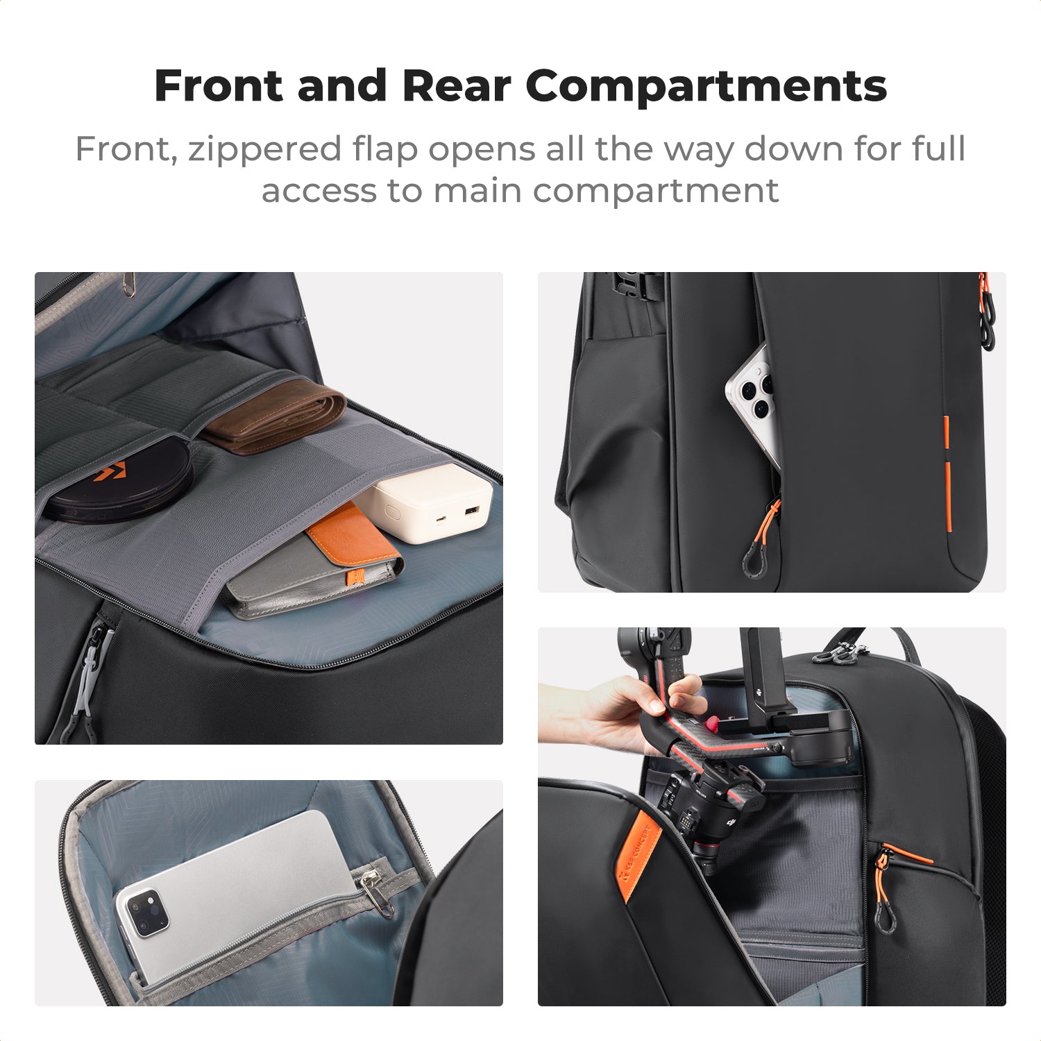 K&F Backpack 25L Nature Wander (Black)