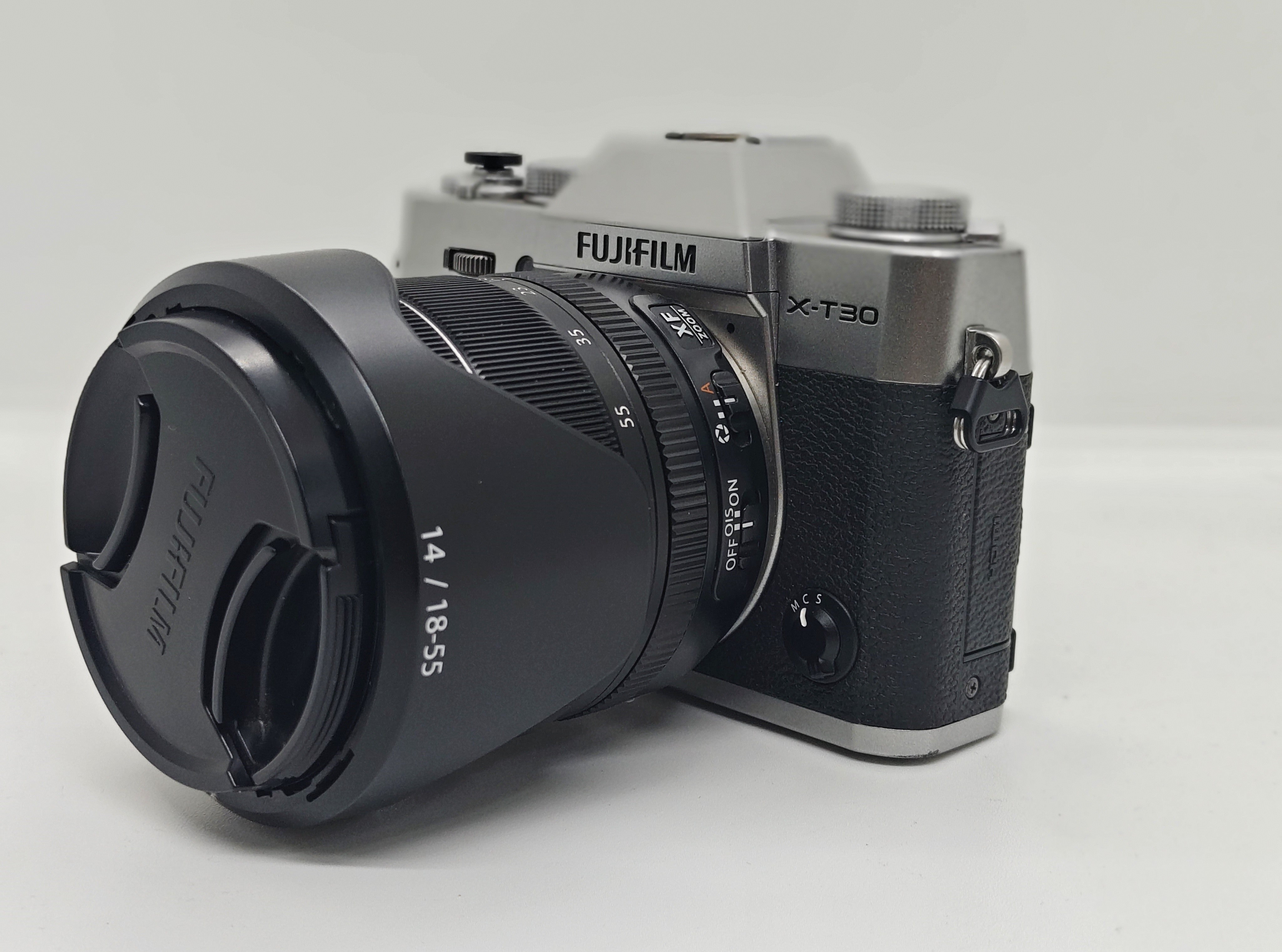 Fujifilm X-T30 II Mirrorless Camera with 18-55mm Lens (used silver)