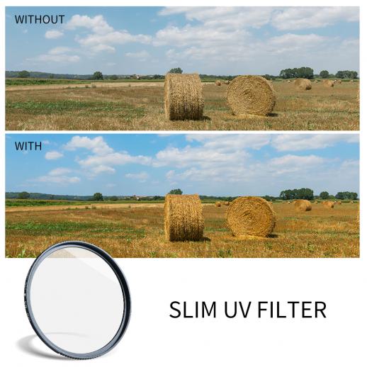 K&F Concept KU04 77mm MC UV Filter Slim Design For DSLR