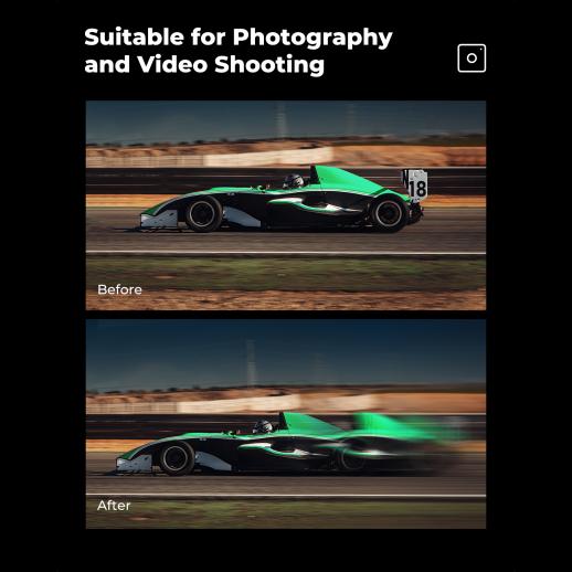 K&F 58mm Single Motion Blur Special Effect Filter Directional Motion Blur Optical Glass for Camera Lens Nano-B Series