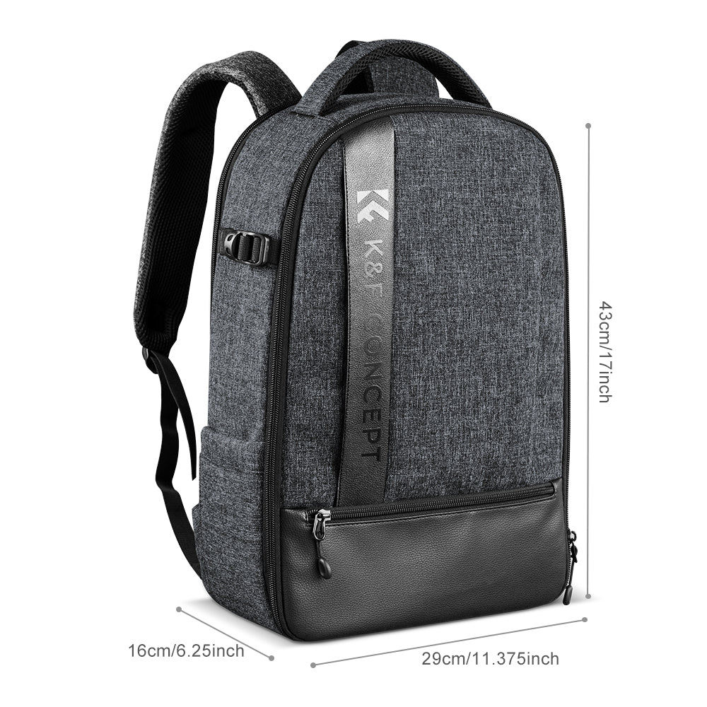 Camera Backpack Camera Bag Waterproof fits 15 inch Laptop/Tripod/Lenses Large Capacity Bag