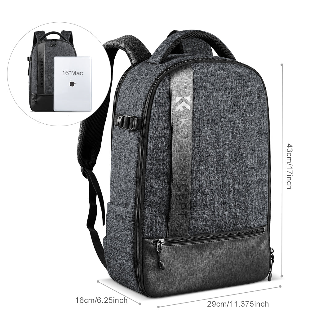 Camera Backpack Camera Bag Waterproof fits 15 inch Laptop/Tripod/Lenses Large Capacity Bag