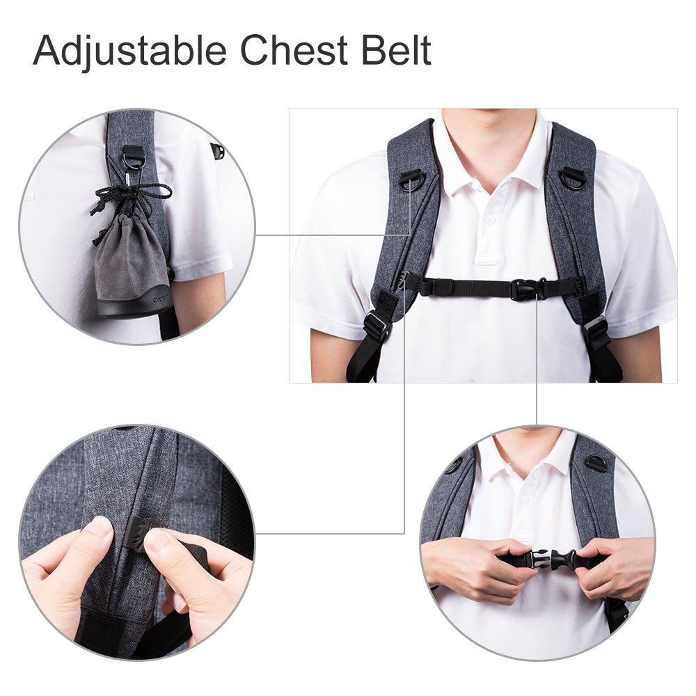 Camera Backpack Camera Bag Waterproof fits 15 inch Laptop/Tripod/Lenses Large Capacity Bag