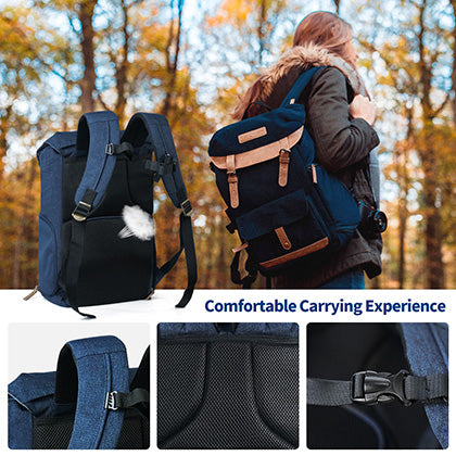 Camera Backpack Fits 15.6 inch Laptop , camera and lenses for Photography/Hiking/Travel