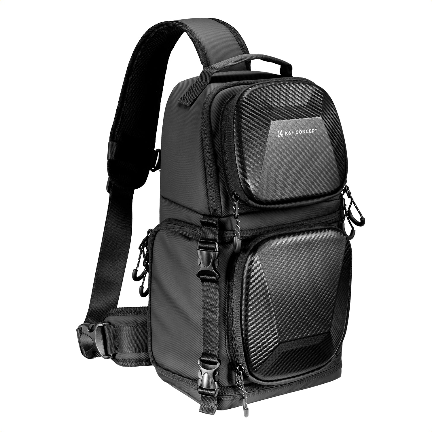 K&F Camera Sling Bag Crossbody Bag Hardshell Camera Shoulder Backpack DSLR / SLR / Mirrorless Camera Case Photography Bags for Photographer