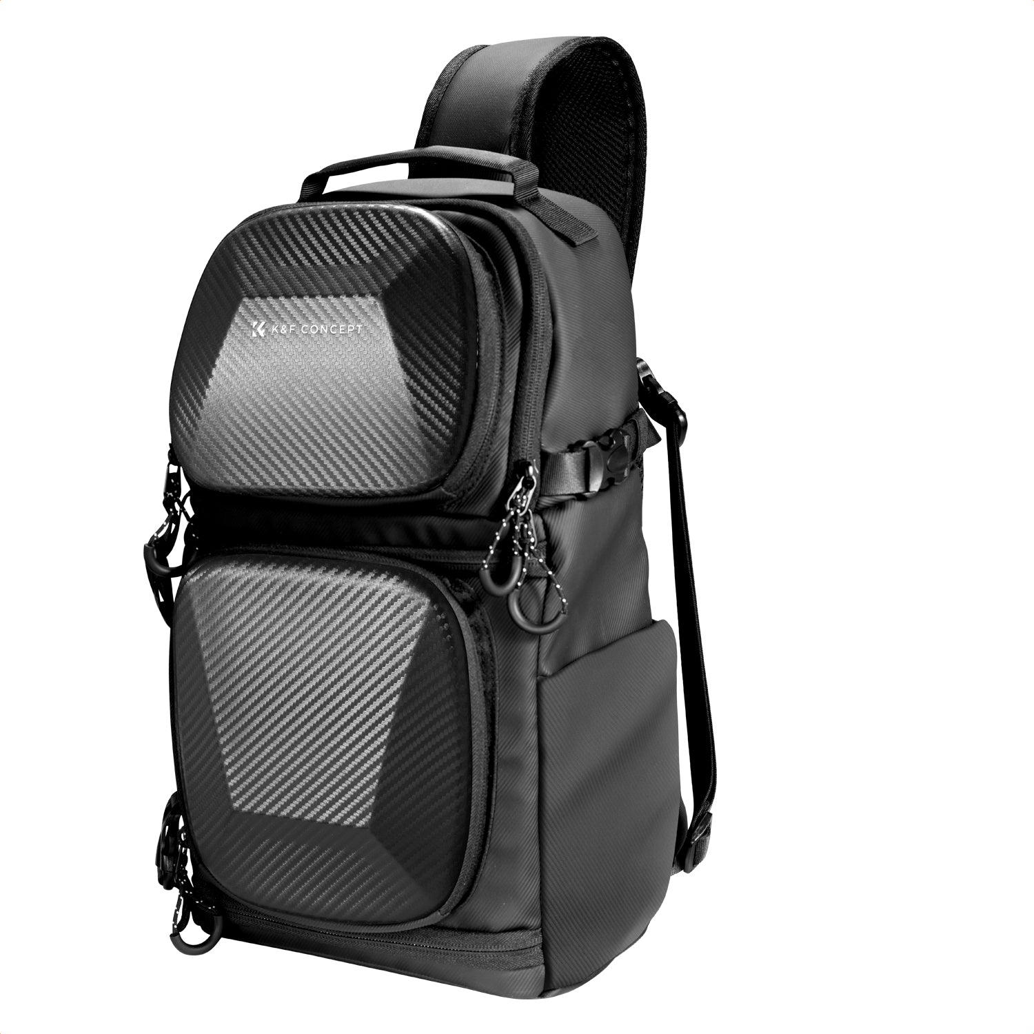 K&F Camera Sling Bag Crossbody Bag Hardshell Camera Shoulder Backpack DSLR / SLR / Mirrorless Camera Case Photography Bags for Photographer