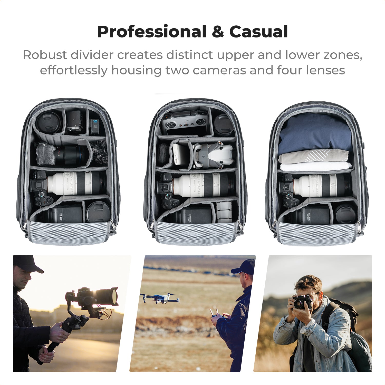 K&F Backpack 25L Nature Wander