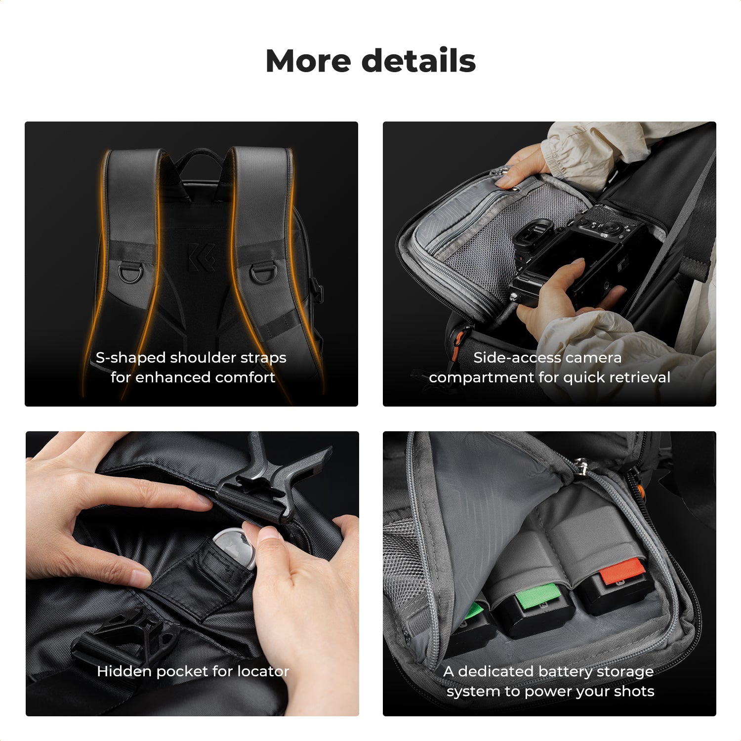 K&F Backpack 25L Nature Wander