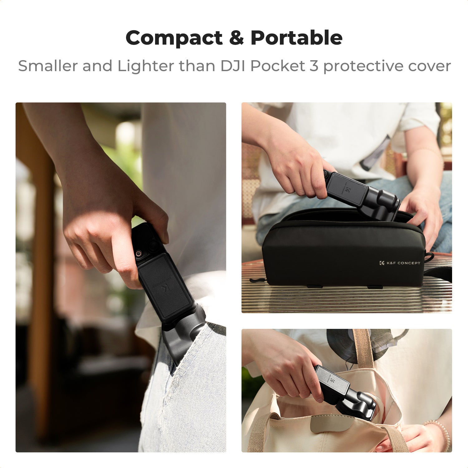 K&F Gimbal Cover Camera Lens Protector Cap for DJI Osmo Pocket 3