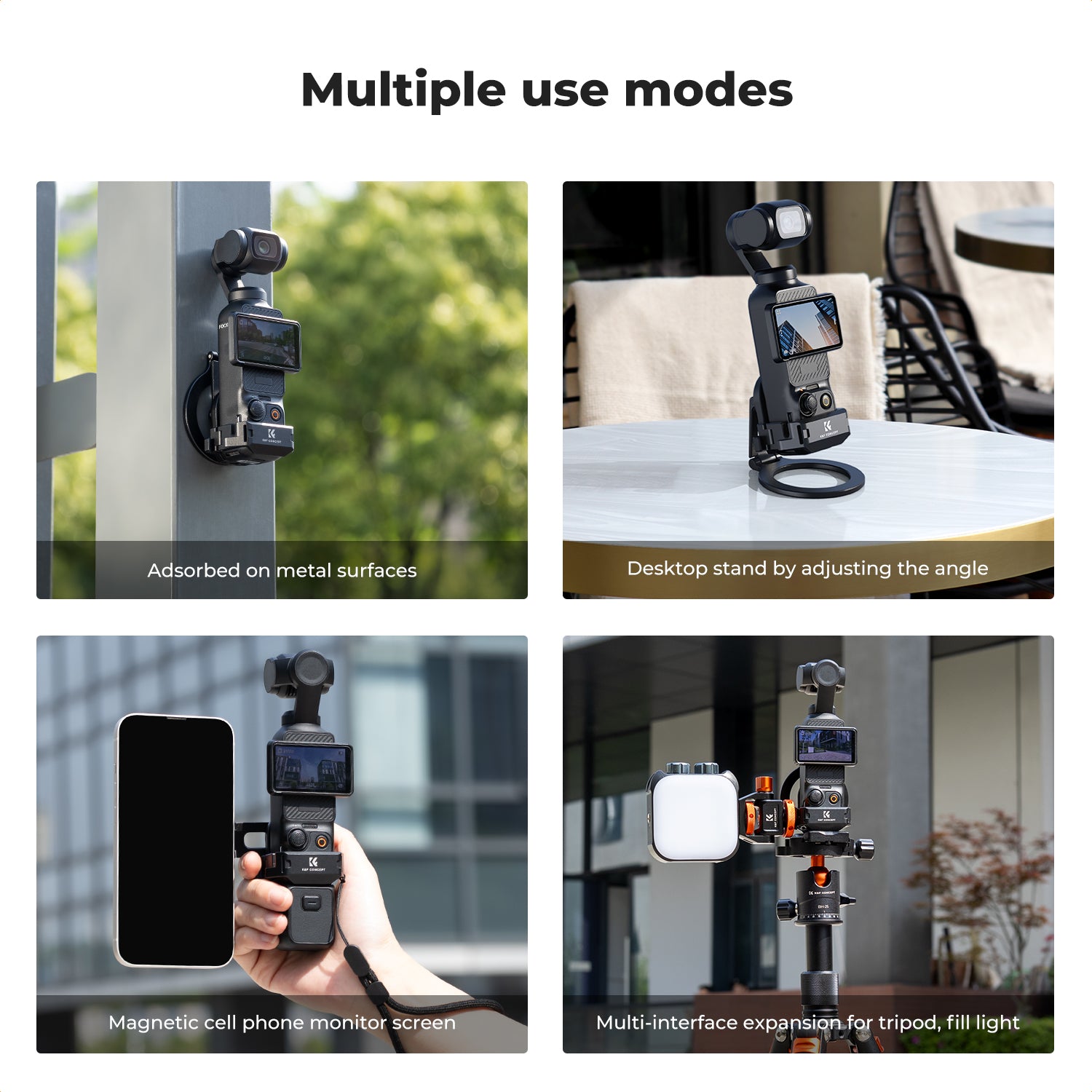 K&F Pocket 3 Aluminum Alloy Magnetic Expansion Frame