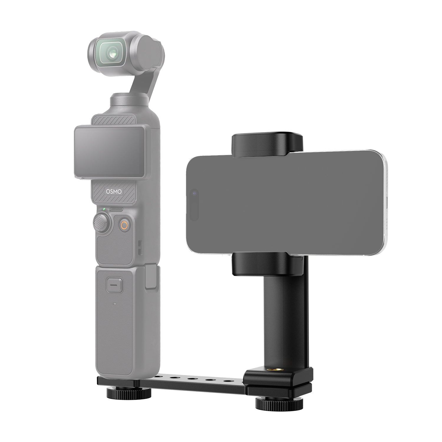 K&F Phone Holder for DJI Osmo Pocket 3, Cell Phone Mount Expansion Accessories with 1/4