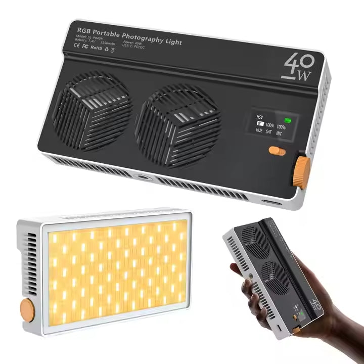 Mamen SL-PB 40R 40W RGB Full Color Led Video Light