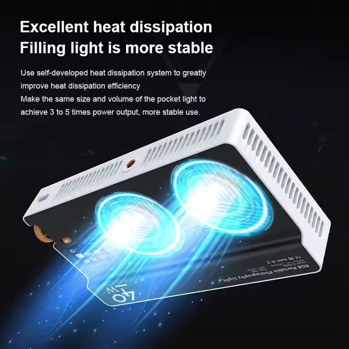 Mamen SL-PB 40R 40W RGB Full Color Led Video Light