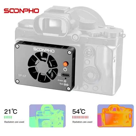 Camera Cooler Camera Cooling Fan Semiconductor Refrigeration SOONPHO SP-A7