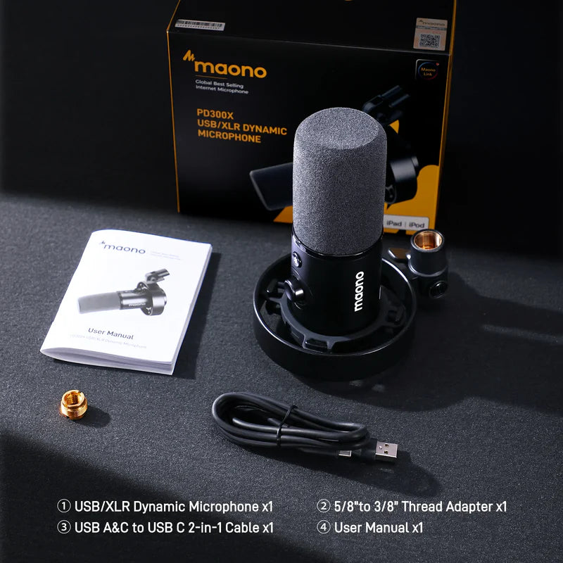 MAONO PD300X Dynamic Microphone