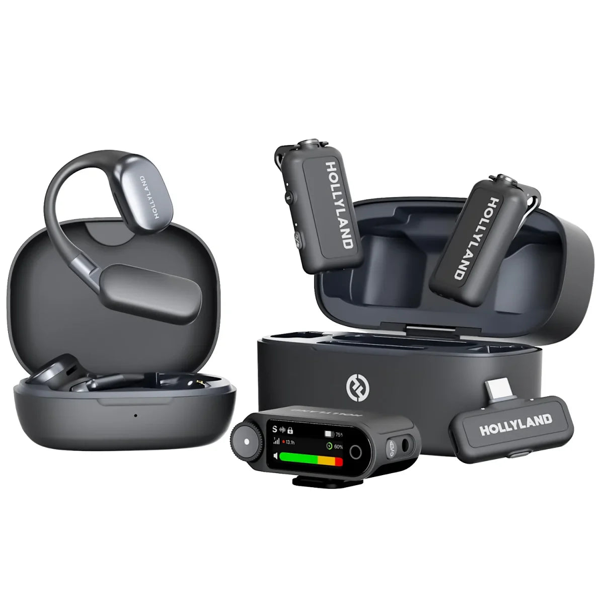 Hollyland Lark Max 2 Combo – 2-Person Wireless Microphone System