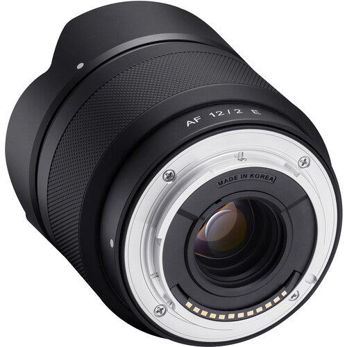 Samyang 12mm f/2.0 AF Compact Ultra-Wide Angle Lens for Sony E-Mount