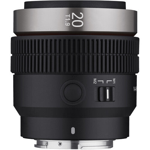 Samyang Cine V-AF 20mm T1.9 FE Lens (Sony E)