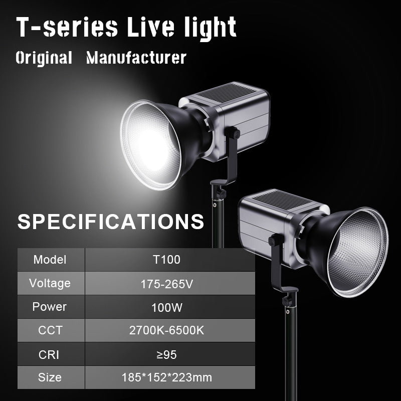 Vagner Pro T100-S 100W Bi-Color COB LED Video Light