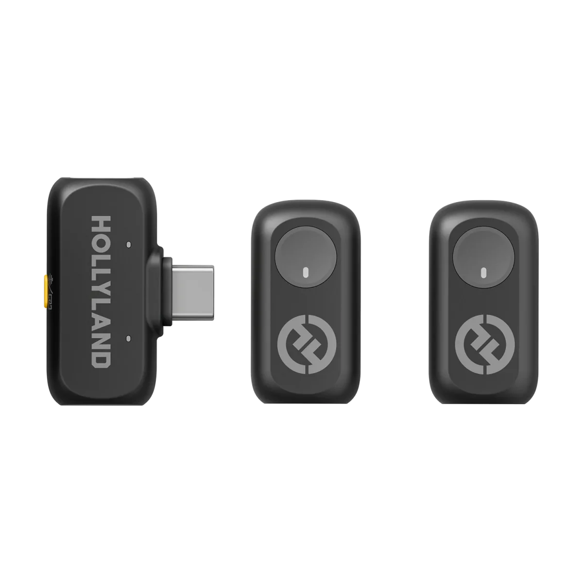 Hollyland Lark A1 Mini Duo (2TX + USB-C RX) – Gray