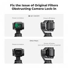 DJI Osmo Pocket 3 Magnetic Black Mist 1/8 Filter Multi-Coated Mist Dreamy Cinematic Effec Filter for Video / Vlog / Portrait Photography