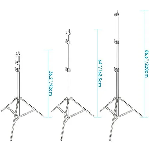 WEISHENG 288H Light Stand 280cm for Studio Lights