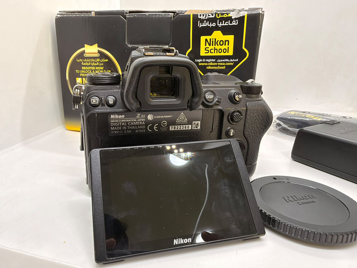 Nikon Z6 II Mirrorless Camera (used) with ftz ii adapter