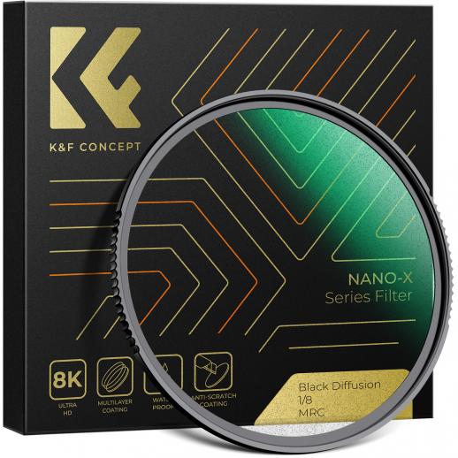 Black Mist Filter 1/8 Special Effects Filter Nano-Xcel Series