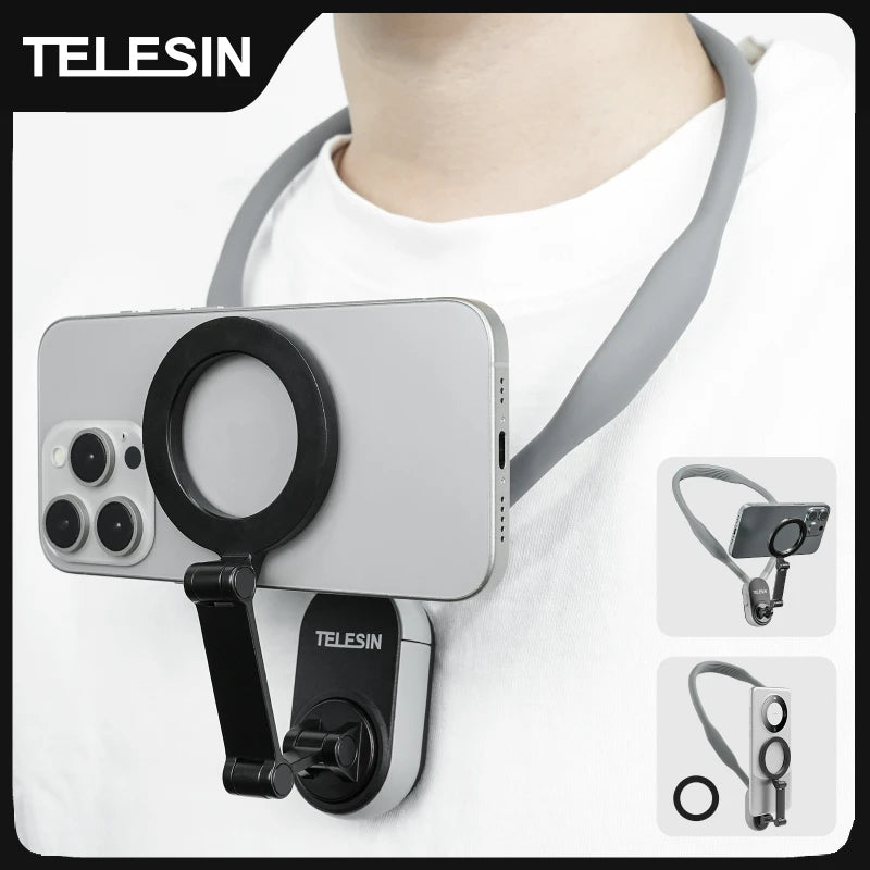 TELESIN Magnetic Neck Mount for Phones
