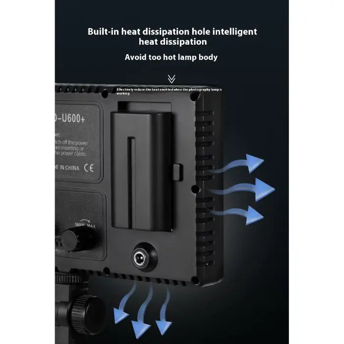 FX Studio 50W Bi-Color LED Panel with Dual Battery Kit & Charger LED800BI