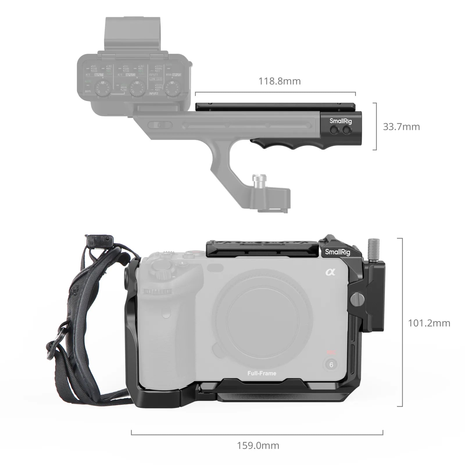 SmallRig Handheld Cage Kit for Sony FX30 / FX3