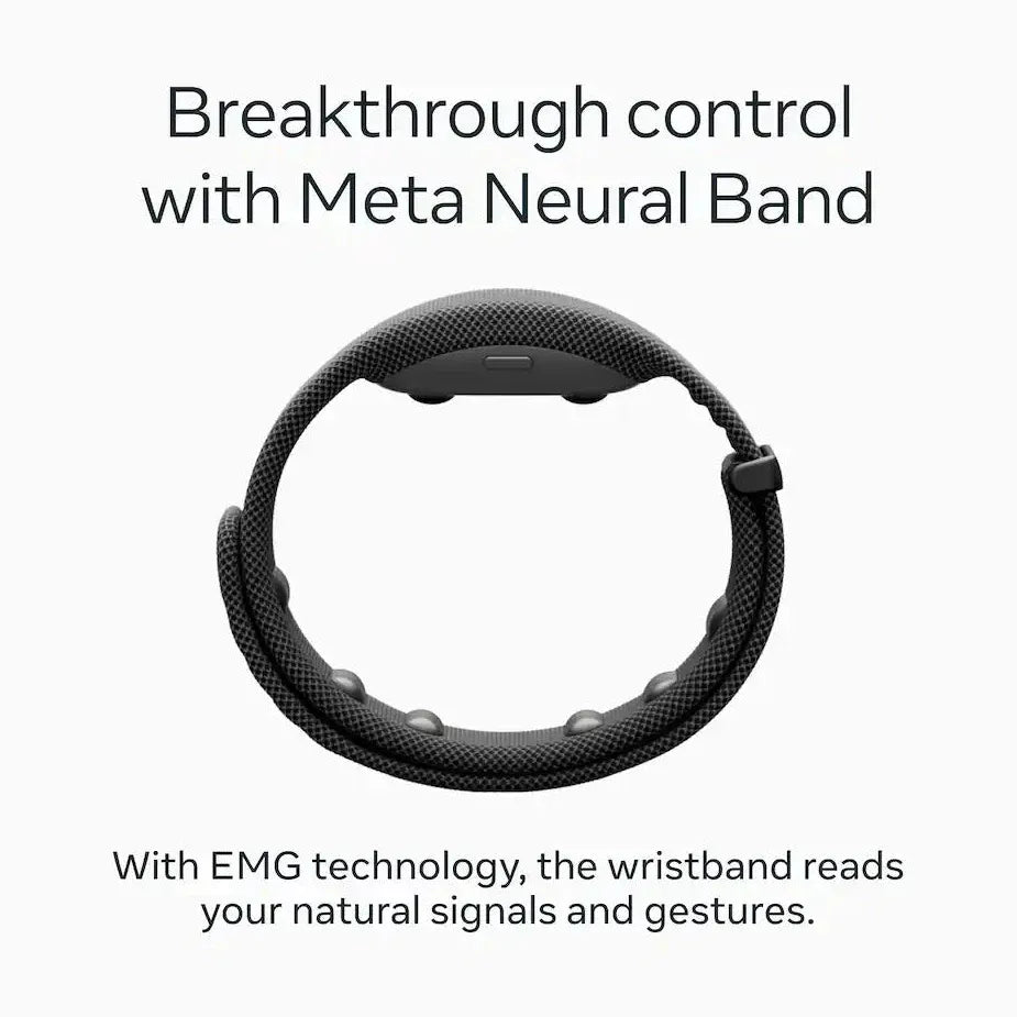 Meta Ray-Ban Display & Neural Band AI Glasses