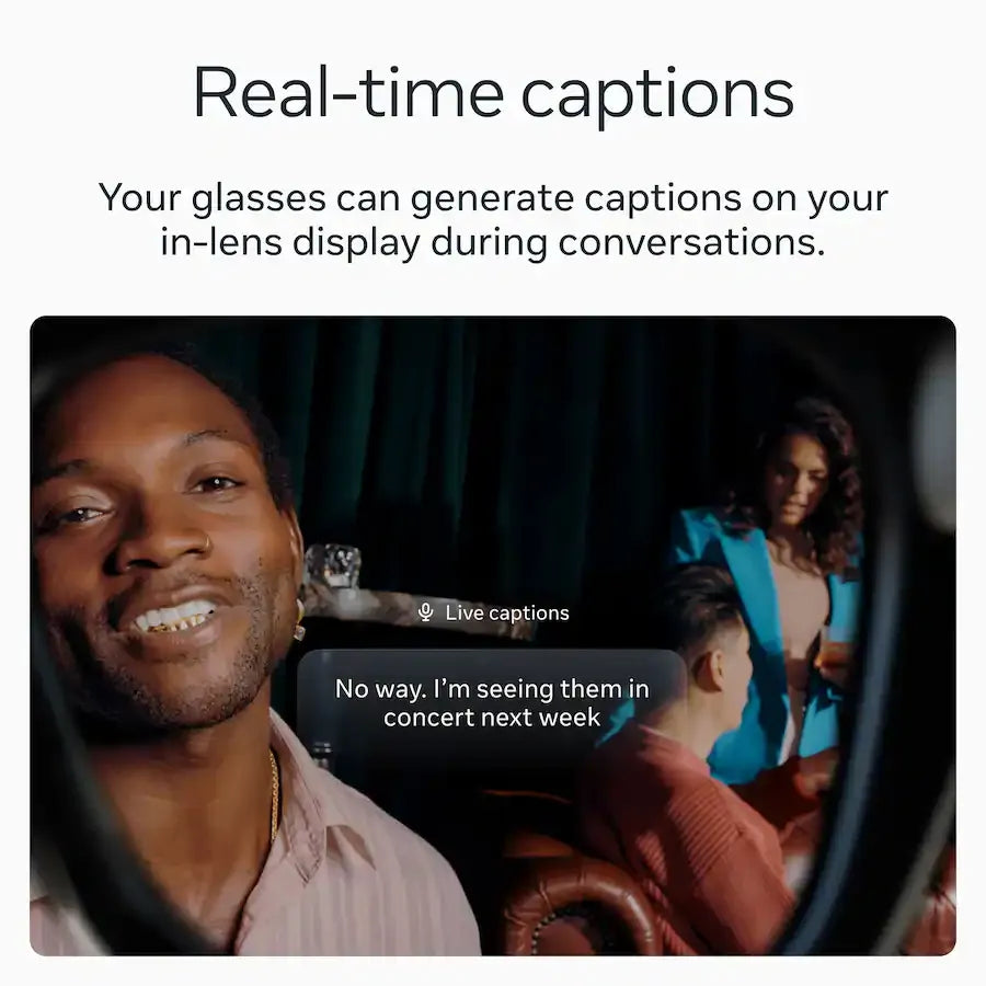 Meta Ray-Ban Display & Neural Band AI Glasses