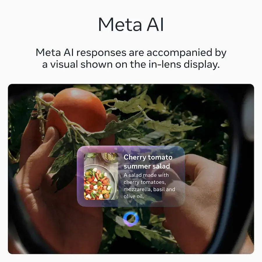Meta Ray-Ban Display & Neural Band AI Glasses