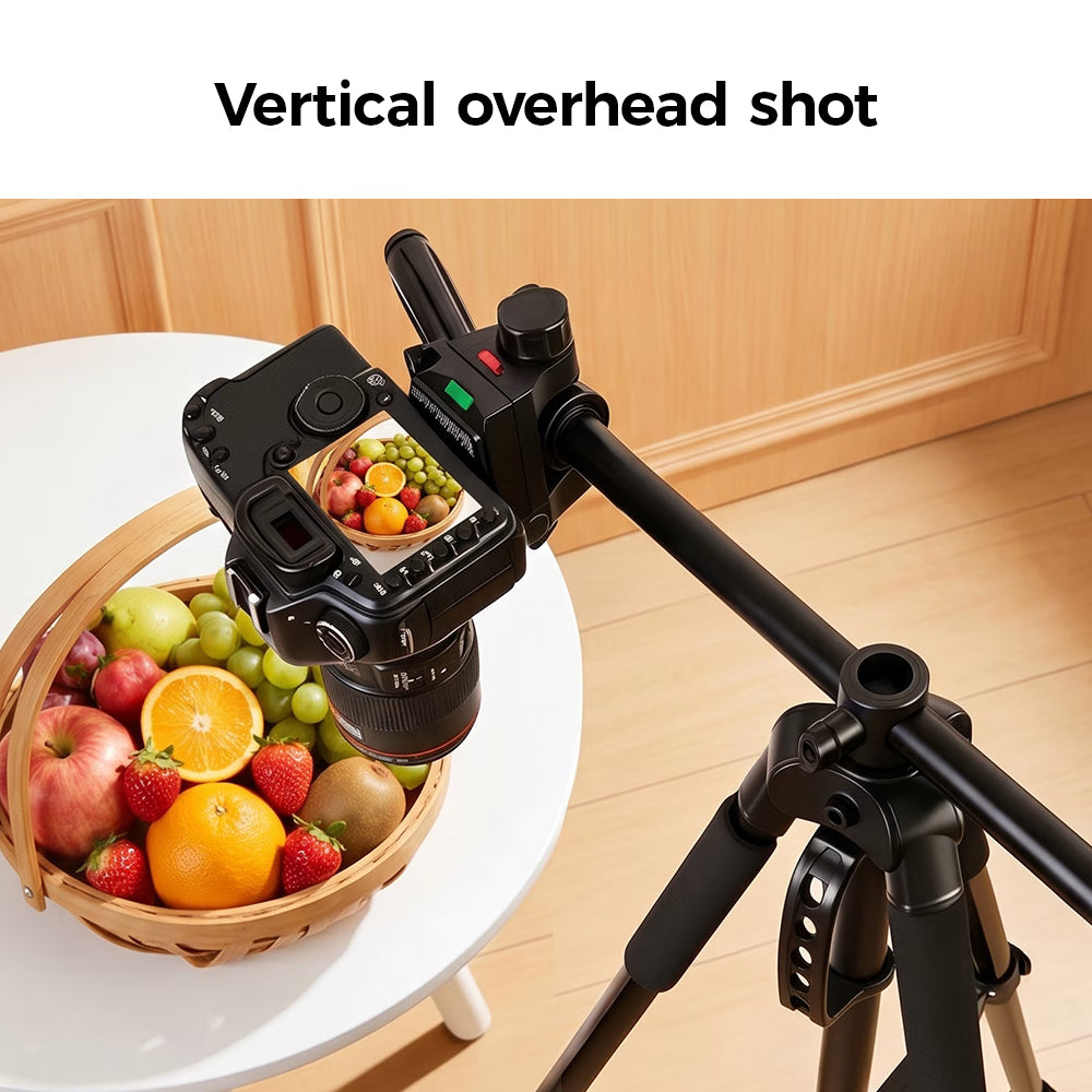 K&F Concept S254A3+BV07 Overhead Tripod with Monopod & Horizontal Arm – Blue
